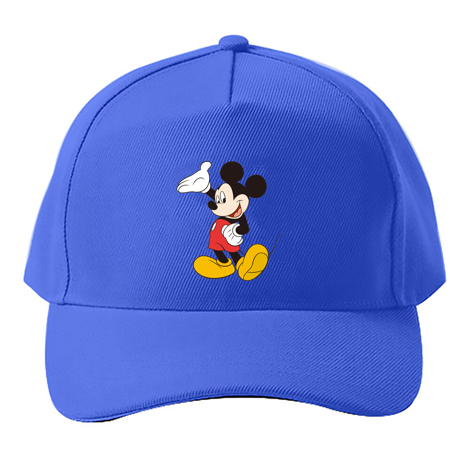 （画像用） ミッキーマウス Mickey Mouse ベースボールキャップ 綿100％ 男女兼用 帽子 スポーツ